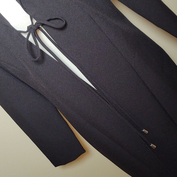 Lisa Jo Vintage Black Women’s Black Coat - Picture 7 of 10